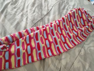Conjunto de bufanda y guantes 