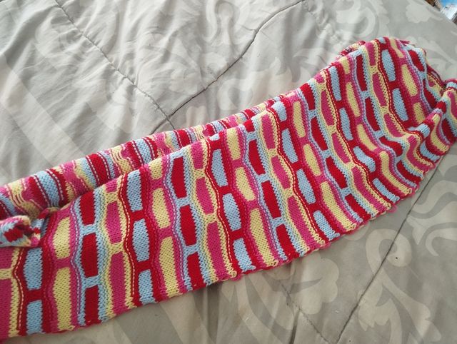 Conjunto de bufanda y guantes