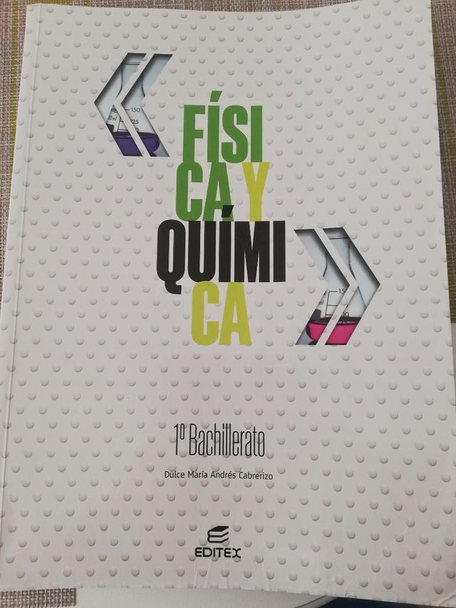 Libro de física y química de primero de