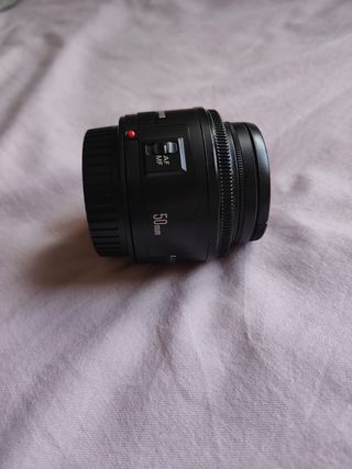 Objetiva Canon 50mm 1:1.8 II