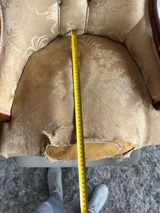 sillas de madera y tela