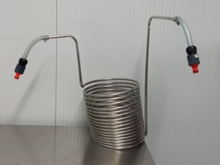 Enfriador mosto cerveza