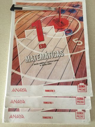 libros matematicas 1 eso amaya 