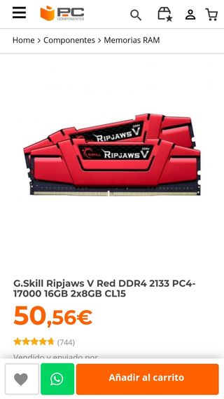 memoria RAM 8GB