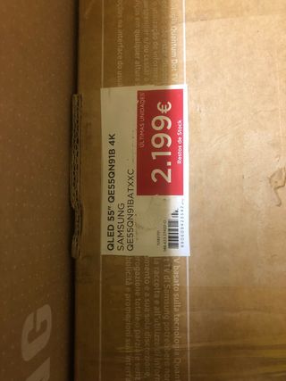 Tv gama alta 55” Samsung QN91B