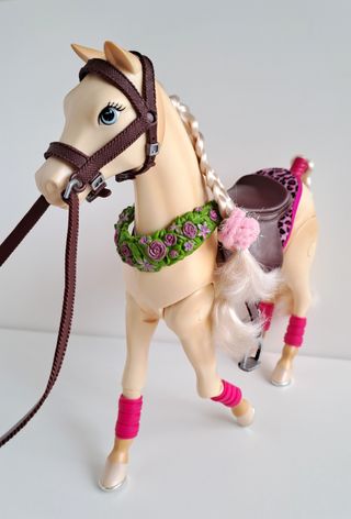 Barbie Amazona y su caballo saltador Tawny