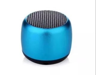 Mini altavoz bluetooth azul