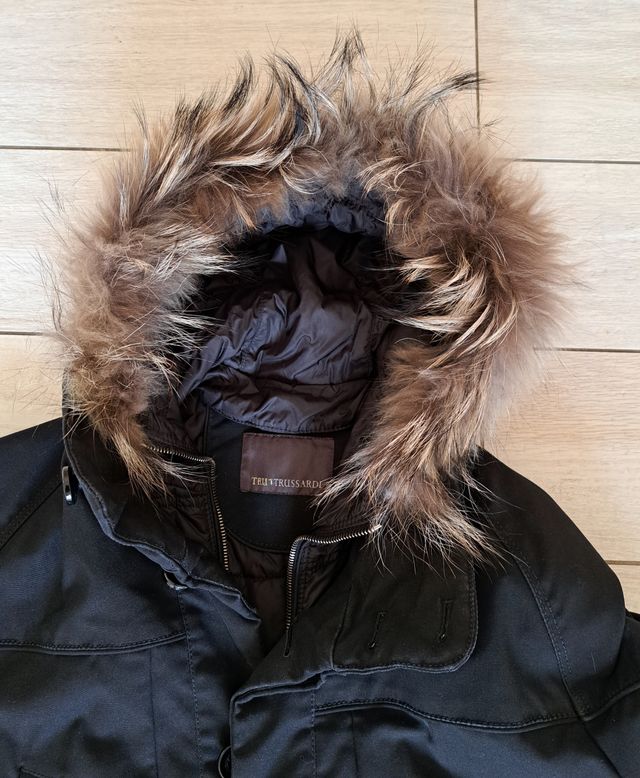 Parka Trussardi nero, taglia IT50