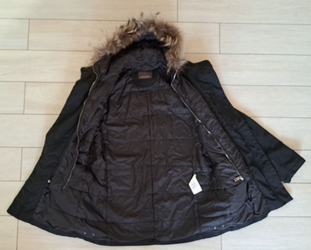Parka Trussardi nero, taglia IT50