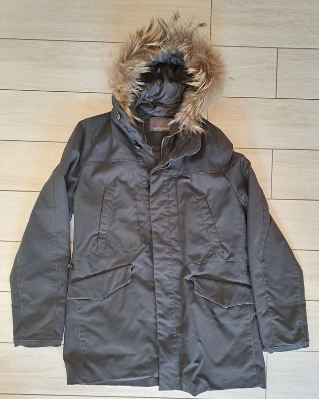 Parka Trussardi nero, taglia IT50
