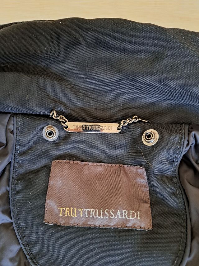 Parka Trussardi nero, taglia IT50