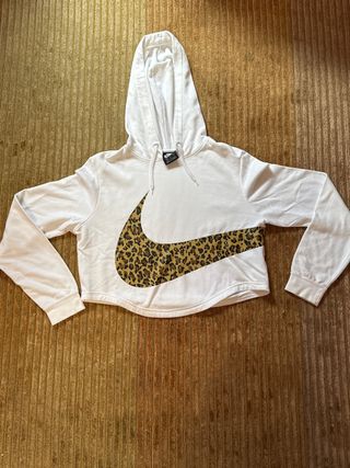 Sudadera nike estampado leopardo