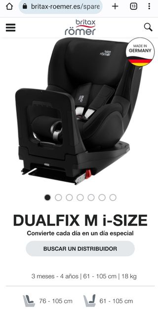 Silla coche Britax Romer DualFix M iSIZE
