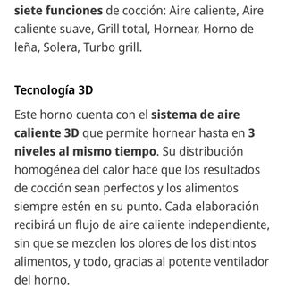 horno multifuncion balay