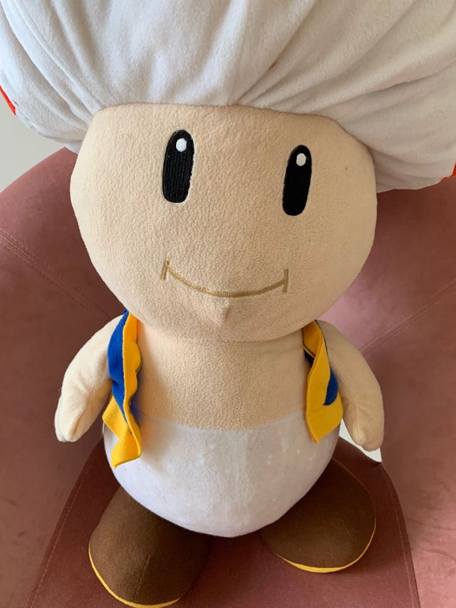 Peluche funghetto gigante Super Mario