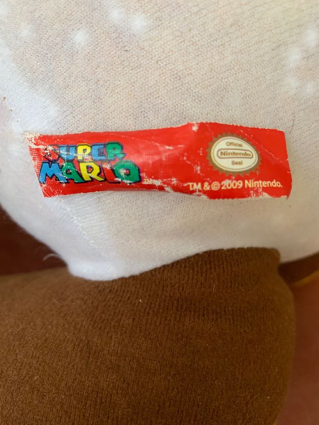 Peluche funghetto gigante Super Mario