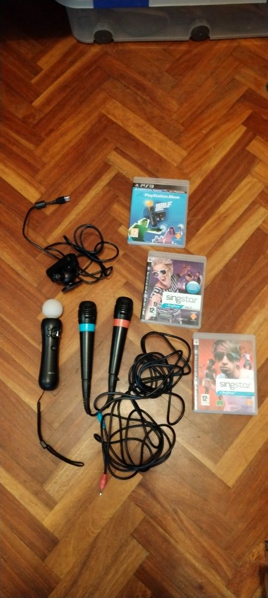micrófonos play station...