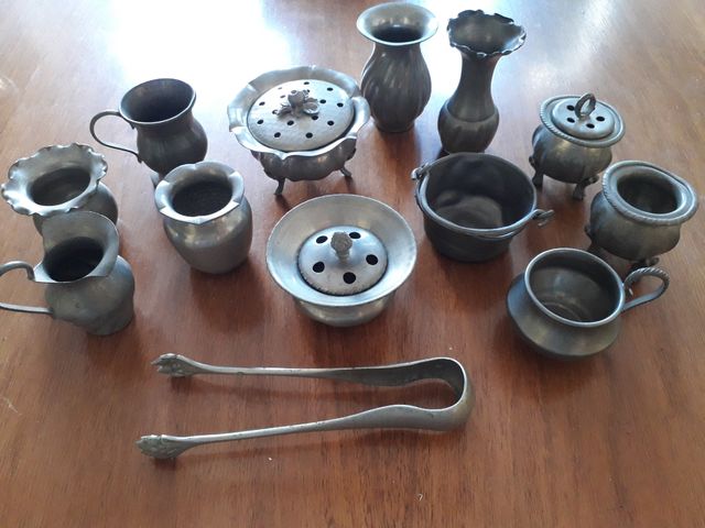 Collezione di piccoli peltri