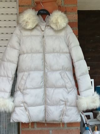 Abrigo plumas