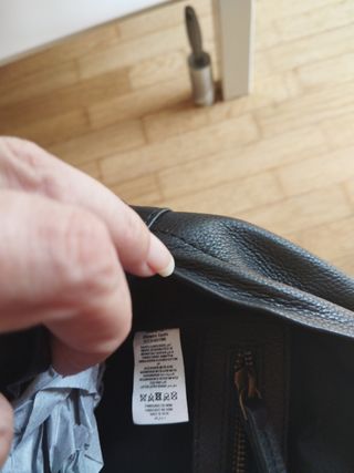 Mochila de cuero