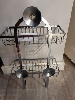 Estante organizador de ducha