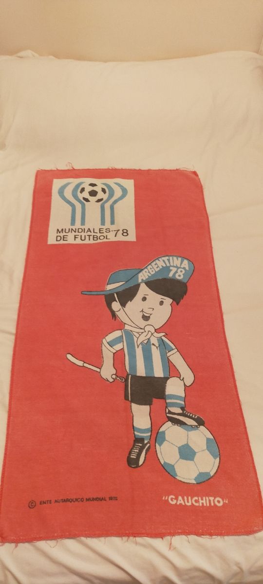Toalla mundial de Argentina 78