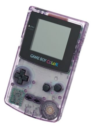 Game Boy Color transparente violeta