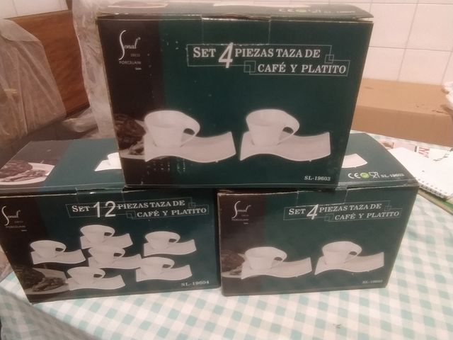 Conjunto porcelana desayuno 20 piezas