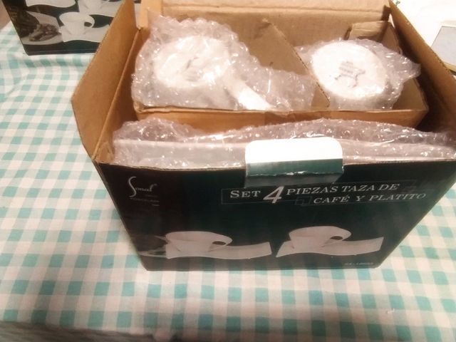 Conjunto porcelana desayuno 20 piezas