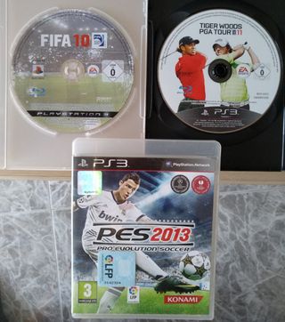 Lote 3 Juegos Deportes PS3