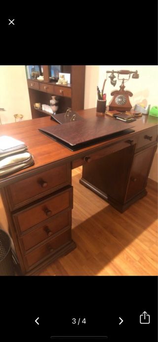 despacho madera maciza