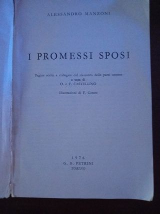 I promessi sposi 