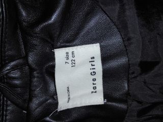 Cazadora cuero Zara niña