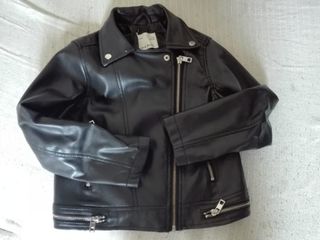 Cazadora cuero Zara niña