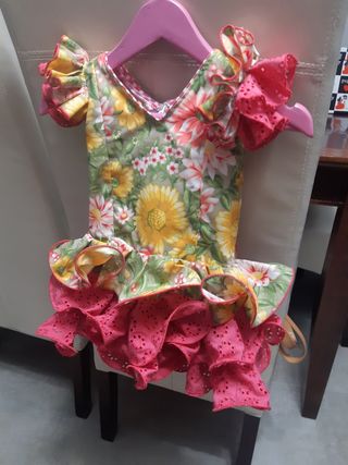 Vestido flamenca bebé