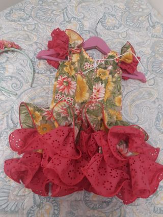 Vestido flamenca bebé