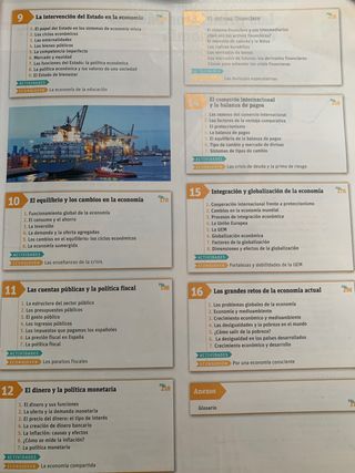 Libro Economía 1º Bachillerato sm