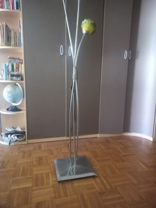 Lampara artesanal de acero