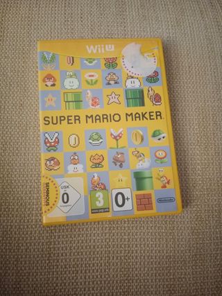 Super Mario maker WII U