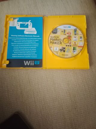 Super Mario maker WII U