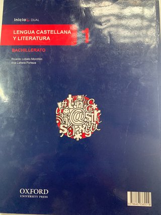 Libro Lengua Castellana y Literatura 1 Oxford