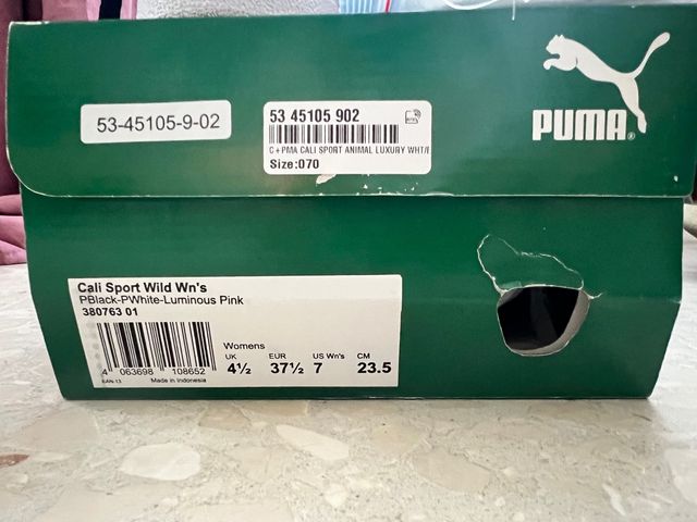 Puma Cali Sport Wild. Están como nuevas