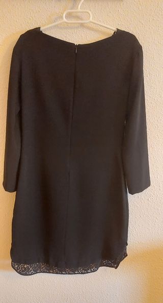 Vestido negro Mássimo Dutti