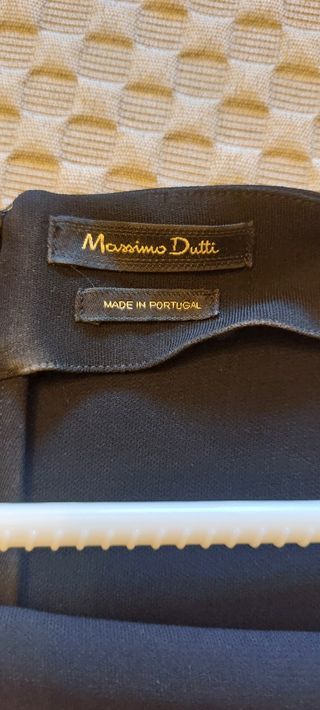 Vestido negro Mássimo Dutti