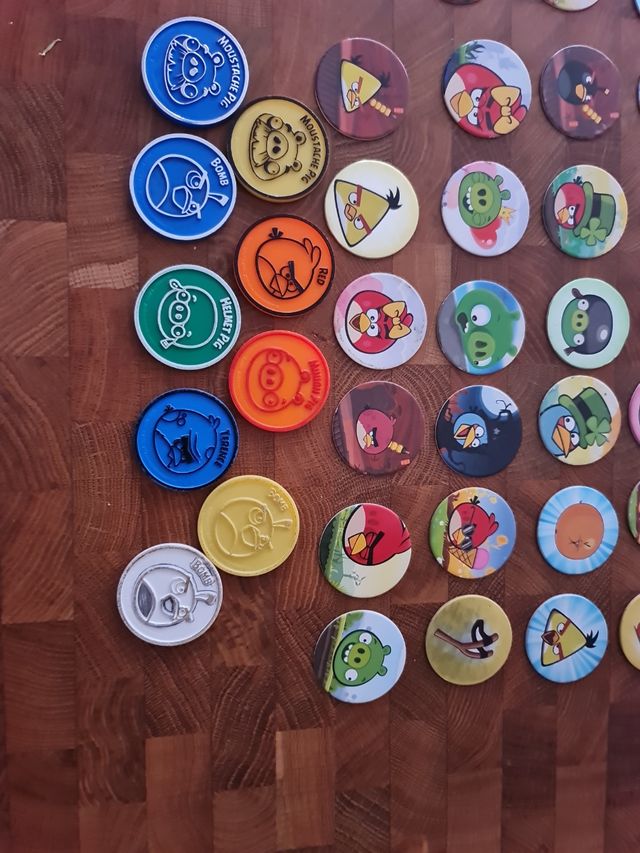 Tazos angry birds