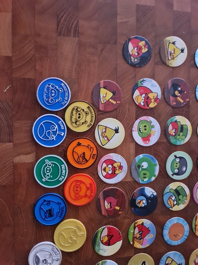 Tazos angry birds