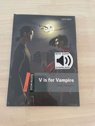 Libro lectura en inglés: V is for vampire