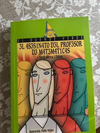 el asesinato del profesor de matematicas