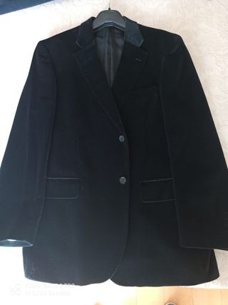 Americana de terciopelo hombre