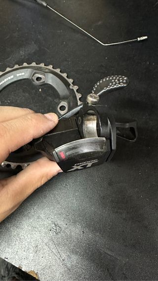 Desviador + platos XT